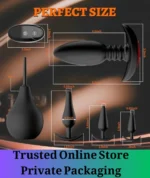 5PCS Vibrating Anal Plug Training Set - Image 5