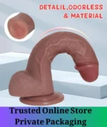 7.8 Inch Realistic Silicone Suction Dildo - Image 5
