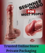 8.5 Inch Realistic Silicone Dildo with Suction Cup - Image 5
