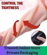 Vibrating Male Masturbator Sleeve Soft Pocket Stroker - Image 5