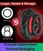 Double Vibrating Cock Ring for Men Pakistan - Image 5