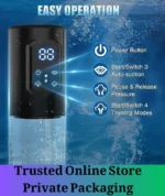Electric Penis Pump with Auto Suction Trainer - Image 5