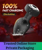 Remote Control Vibrating Anal Plug Black - Image 6
