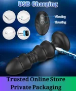 Remote Control Vibrating Anal Plug Massager - Image 6
