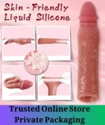Silicone Penis Sleeve Extender Ring 8.6 Inch - Image 6