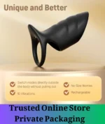 Rechargeable Vibrating Cock Ring Sleeve 10 Modes - Image 6