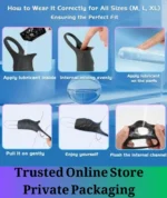 Vibrating Silicone Penis Sleeve Ring for Couples - Image 6