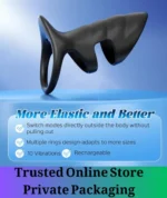 Vibrating Cock Ring Penis Sleeve for Couples - Image 6
