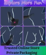 Remote Control Vibrating Strap-On Dildo Silicone Harness - Image 6
