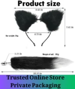 Fox Tail Stainless Steel Anal Plug Pakistan - Image 6