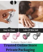 4 Piece Metal Butt Plug Set Pakistan - Image 6
