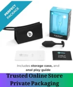 Weighted Silicone Anal Plug 114g Black - Image 6