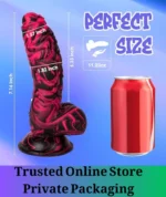 Realistic Silicone Suction Cup Dildo 7.16 Inch - Image 6