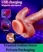 9 Inch Thrusting Heating Dildo Vibrator Pakistan - Image 6