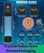 Electric Penis Pump with Auto Suction Trainer - Image 6