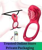 Rose App Control Wearable Vibrator for Couples
