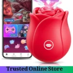 Rose Suction Vibrator for Women Waterproof
