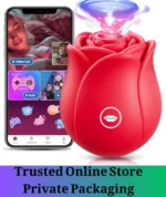 Rose Suction Vibrator for Women Waterproof