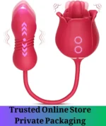 4-in-1 Rose Vibrator with App Control