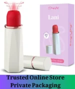 Mini Suction Vibrator for Women White
