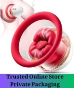 Rose Nipple Massager Vibrator for Women