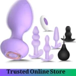 6 Pcs Vibrating Anal Plug Training Set