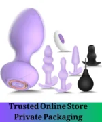 6 Pcs Vibrating Anal Plug Training Set