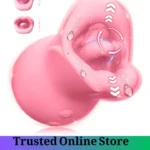 Rechargeable Rabbit Vibrator with Thrusting Function Rose