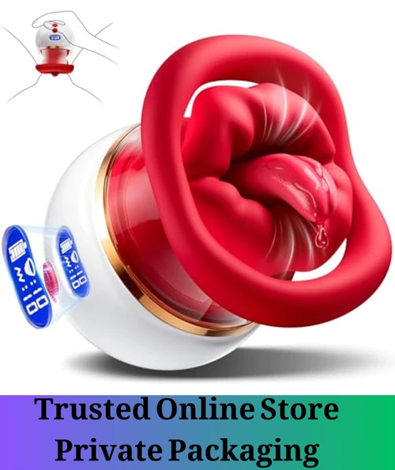 main Rose Suction Vibrator with LCD Display - Image 1