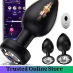 Remote Control Vibrating Anal Plug Set Pakistan