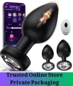 Remote Control Vibrating Anal Plug Set Pakistan