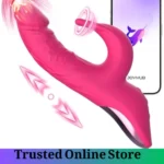 App Control Rabbit Vibrator with Thrusting Function