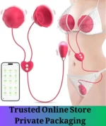 App Control Rose Nipple & Clitoral Vibrator