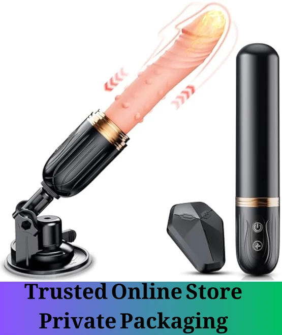 main Remote Control Heating Thrusting Dildo Vibrator - Image 1
