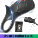 Vibrating Silicone Penis Sleeve Ring for Couples