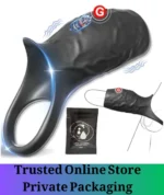 Vibrating Silicone Penis Sleeve Ring for Couples