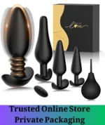 5PCS Vibrating Anal Plug Training Set
