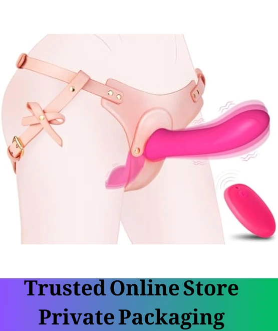 main Remote Control Vibrating Strap On Dildo - Image 1