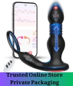 Remote Control Prostate Massager Anal Vibrator for Men