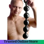 Black Beaded Anal Plug 17.5 Inch Pakistan