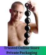 Black Beaded Anal Plug 17.5 Inch Pakistan