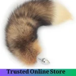Red Fox Tail Anal Plug Keychain Pakistan