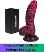Monster Style Silicone Suction Cup Dildo 7.16 Inch
