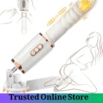 Heating Thrusting Dildo Machine with Vibration