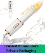 Heating Thrusting Dildo Machine with Vibration