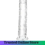 7.1 Inch Clear Suction Cup Dildo Pakistan