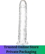 7.1 Inch Clear Suction Cup Dildo Pakistan