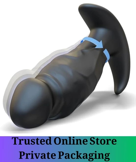 main Rotating Vibrating Anal Plug with App Control - Image 1
