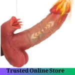 Heating Thrusting Vibrator with Suction Cup