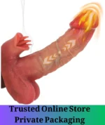 Heating Thrusting Vibrator with Suction Cup